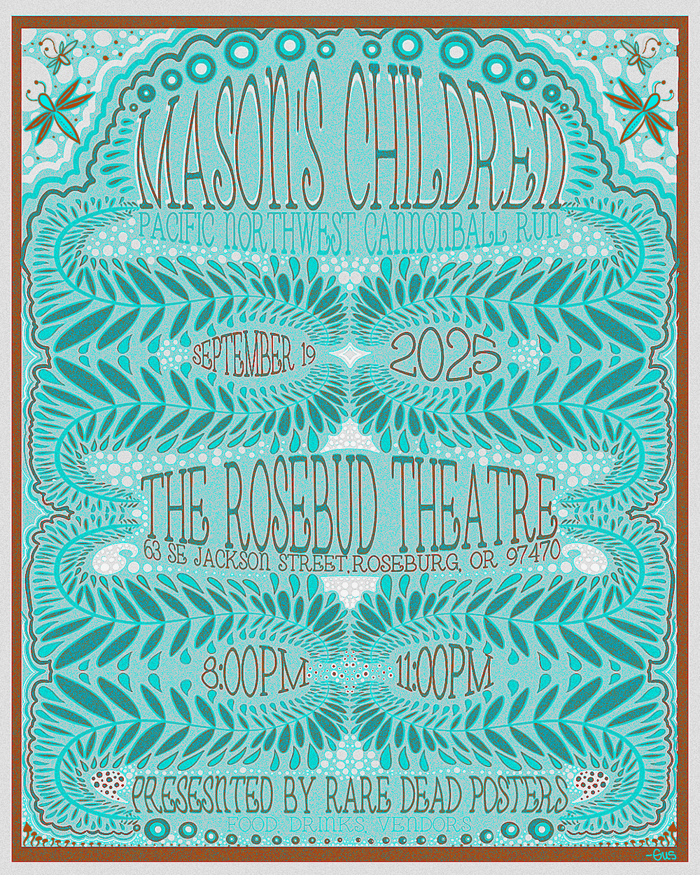 Gus Peyton Mason's Children The Rosebud Theatre; Pacific Northwest Cannonball Run 2025