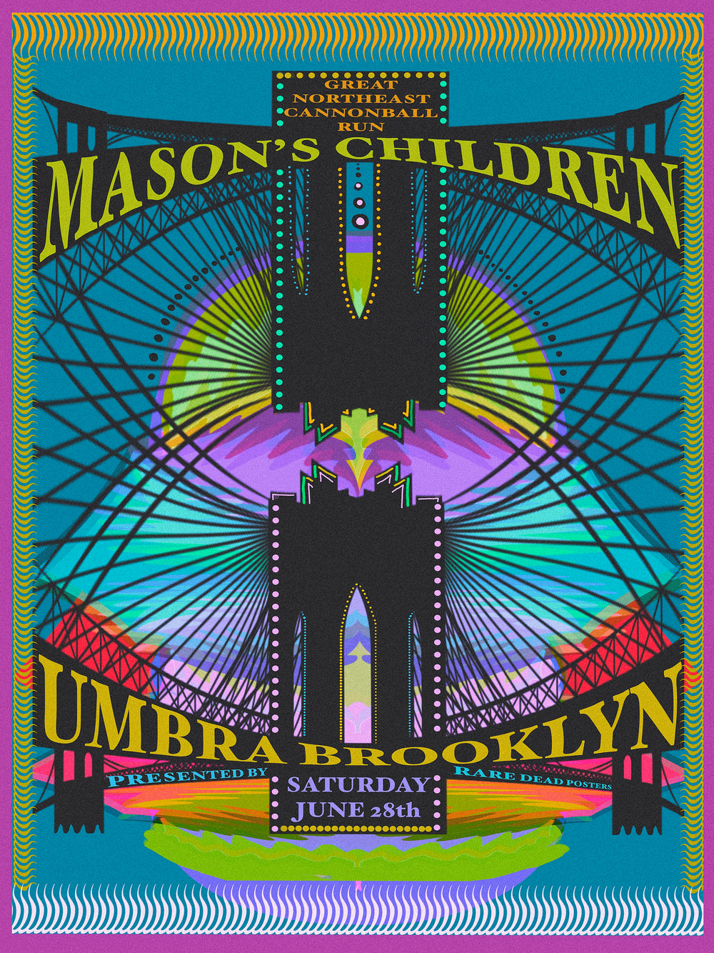 Gus Peyton Mason's Children 2025 Umbra Brooklyn Great Northeast Cannonball Run Blue