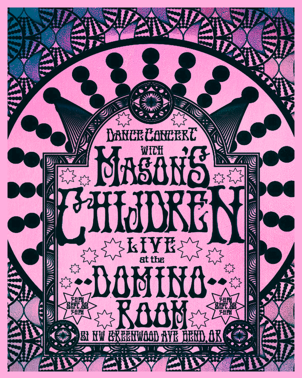 Jerry P Masons Children Domino Room; Pacific Northwest Cannonball Run 2025