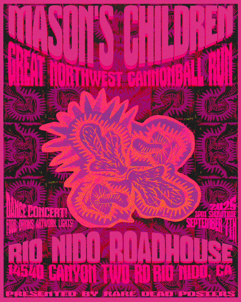 Gus Peyton Mason's Children Rio Nido Roadhouse; Pacific North West Cannonball Run 2025