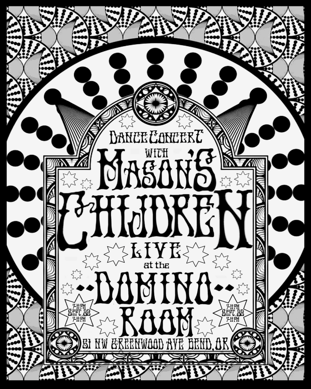 Jerry P Masons Children Domino Room; Pacific Northwest Cannonball Run 2025