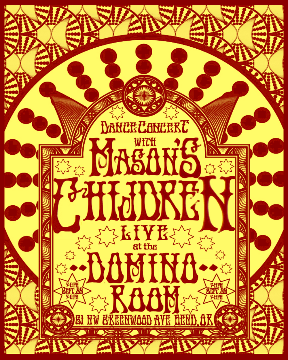Jerry P Masons Children Domino Room; Pacific Northwest Cannonball Run 2025