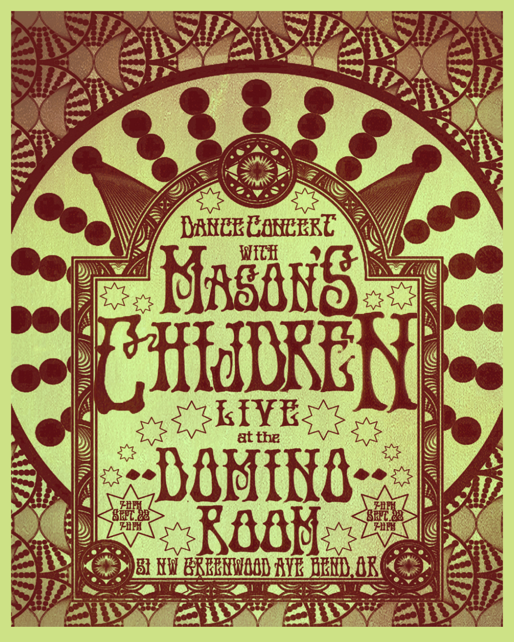 Jerry P Masons Children Domino Room; Pacific Northwest Cannonball Run 2025