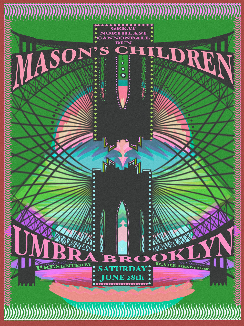 Gus Peyton Mason's Children 2025 Umbra Brooklyn Great Northeast Cannonball Run Green