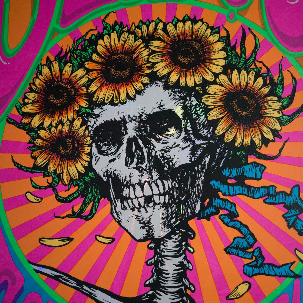 Richard Biffle Dead and Company 2023 Boulder Lava Foil Concert Poster