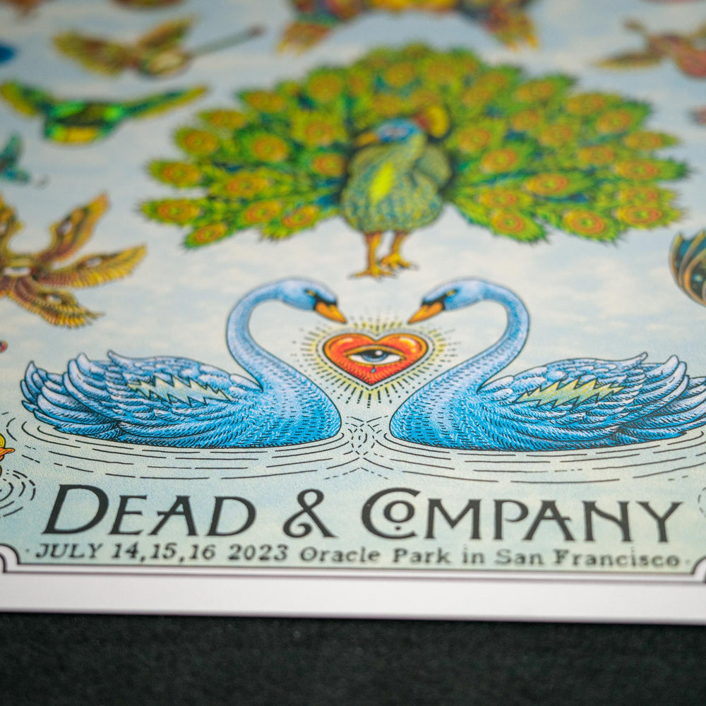 Emek Dead and Company 2023 Oracle Park Concert Poster