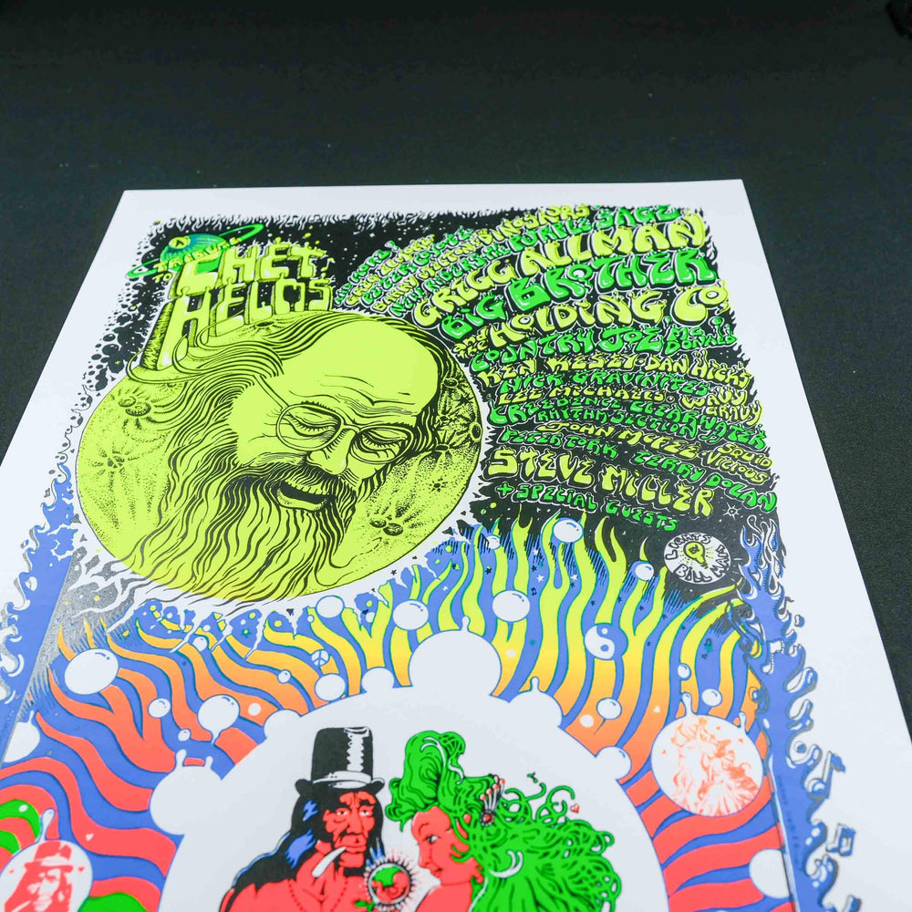 Emek 1994 Chet Helms Tribute Concert Poster