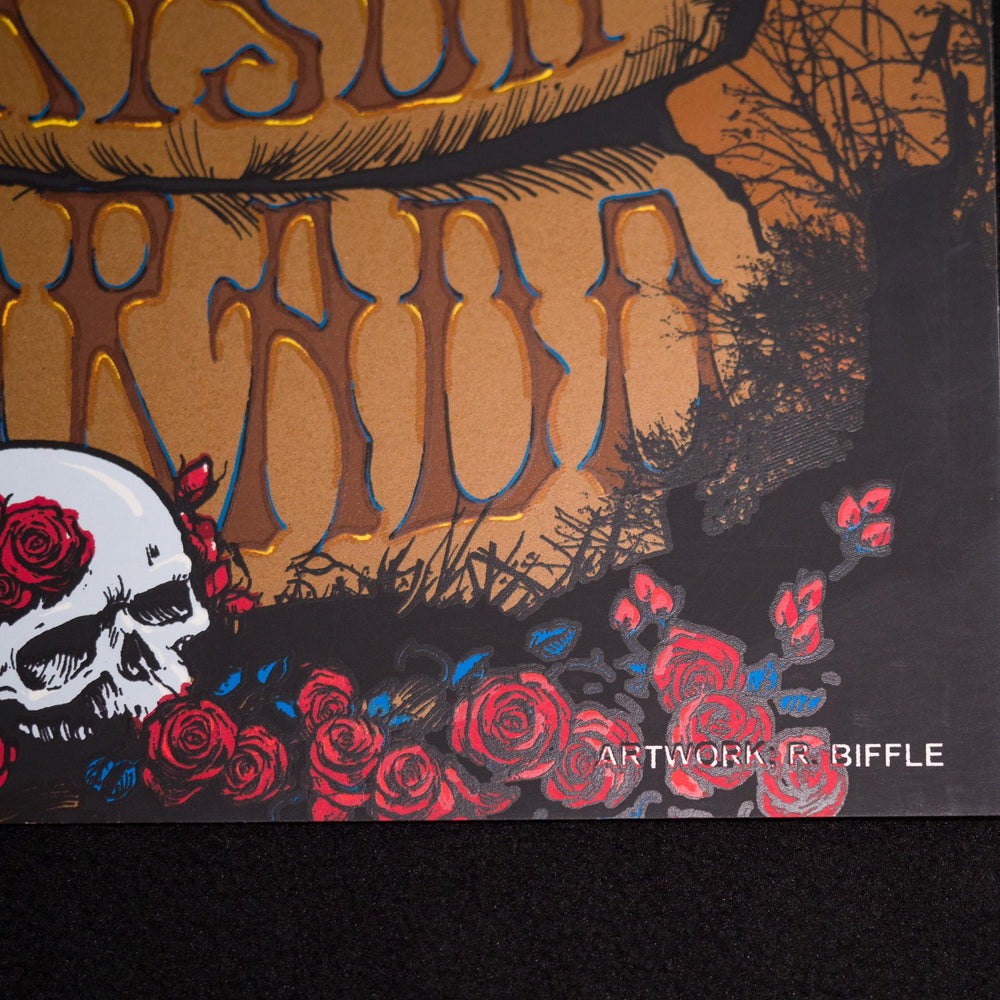 Richard Biffle Furthur 2011 Red Rocks Amphitheater Concert Poster