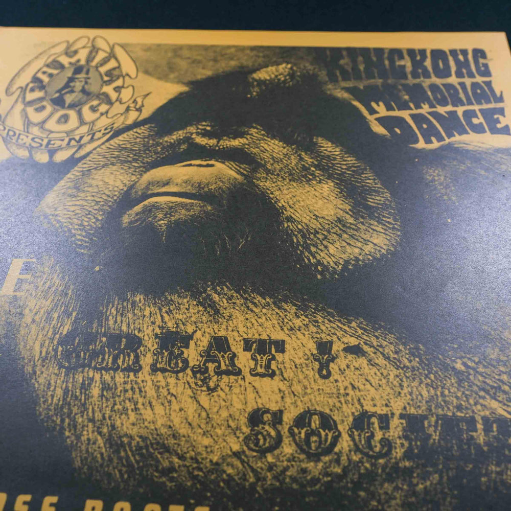 Wes Wilson King Kong Concert Poster, 1966 Fillmore, FD-2 Art
