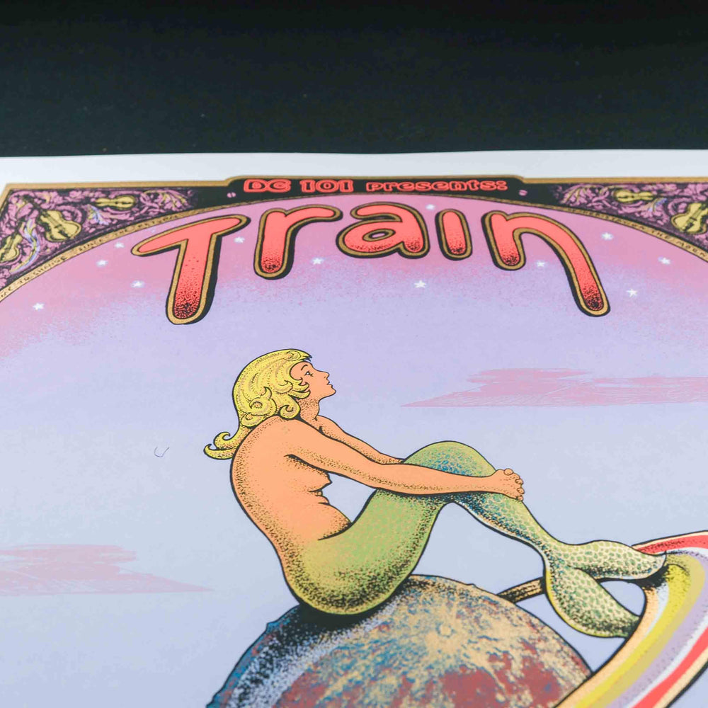 Emek Train 2001 Washington D.C. Original Signed Silkscreen