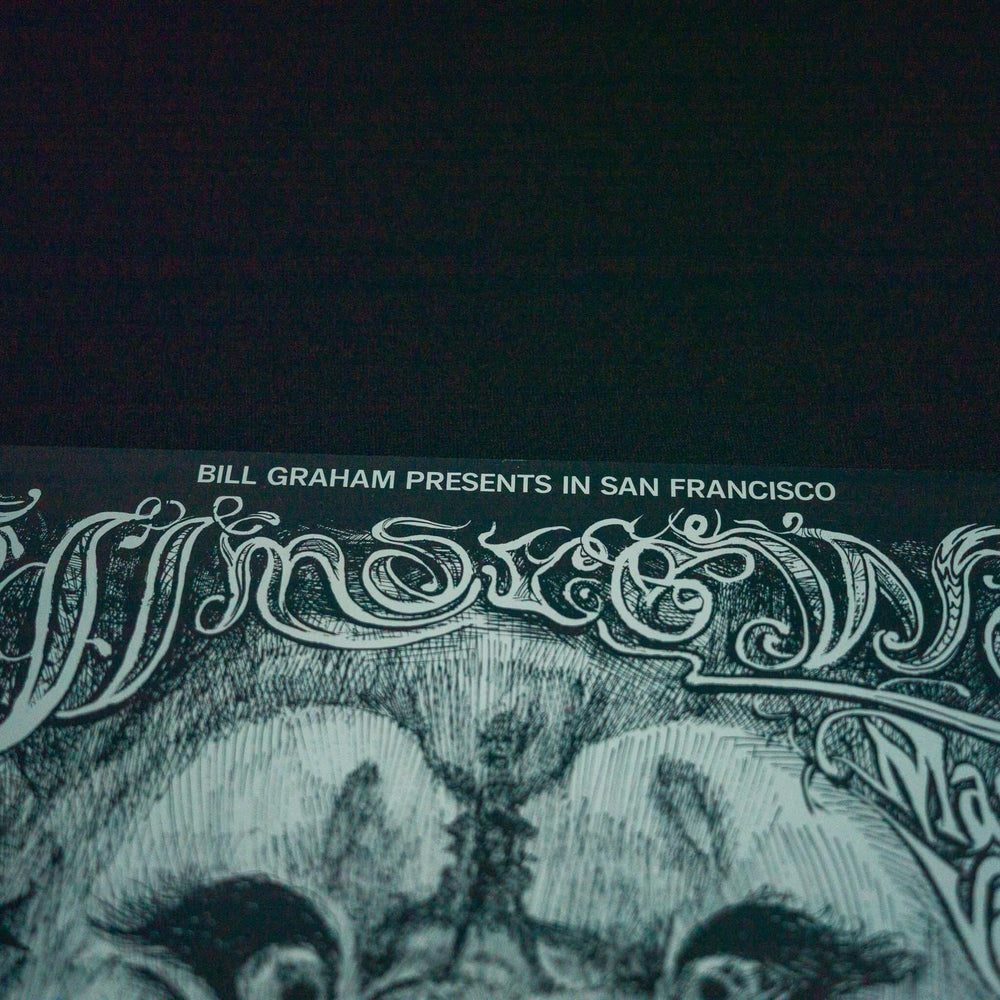Lee Conklin Grateful Dead Santana Lion's Head 1968 San Francisco BG-134 RP-2 Concert Poster