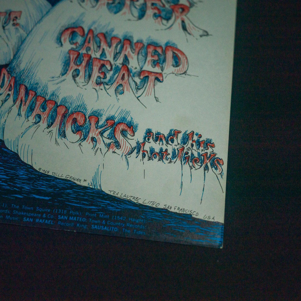 Lee Conklin Albert King San 1968 San Francisco BG-126 Concert Poster