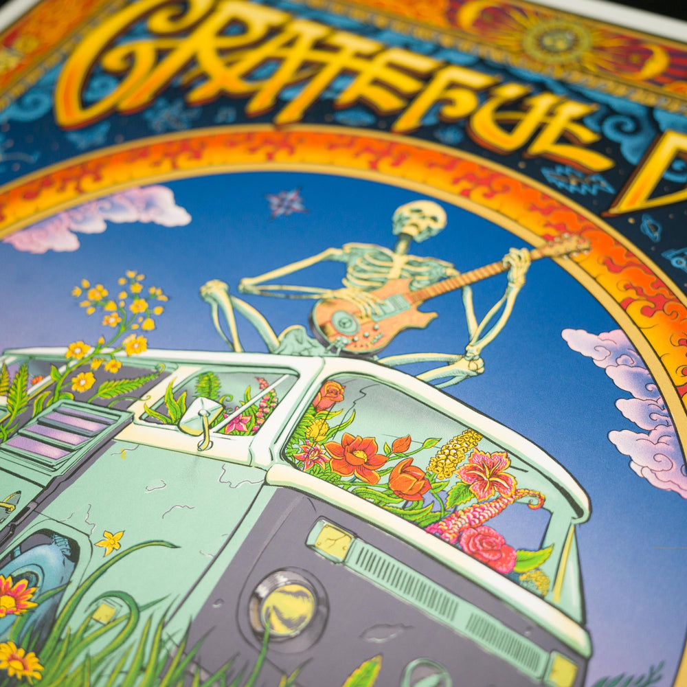 Emek and Gan Grateful Dead 2022 Concert Poster