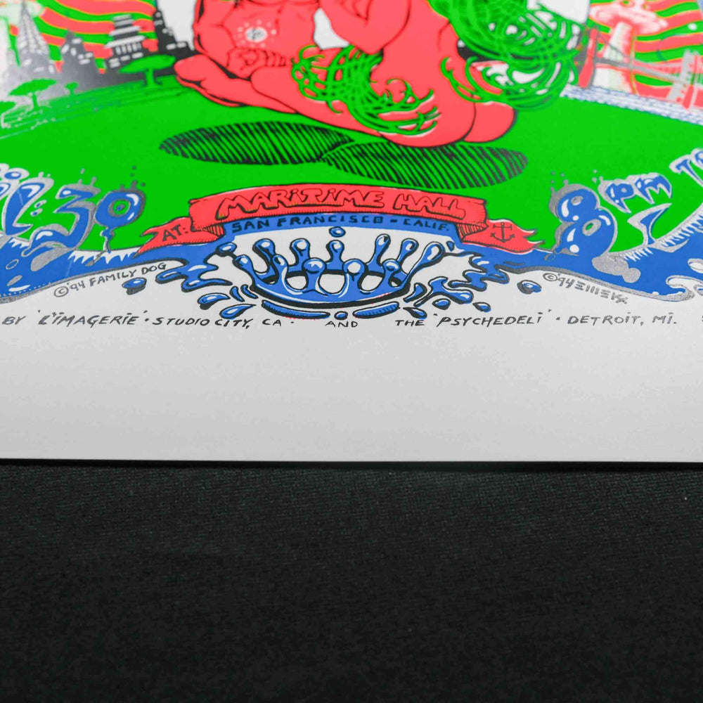 Emek 1994 Chet Helms Tribute Concert Poster