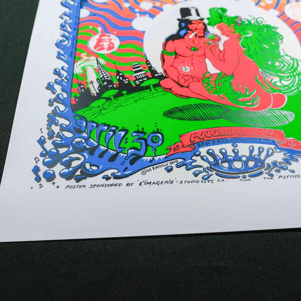 Emek 1994 Chet Helms Tribute Concert Poster