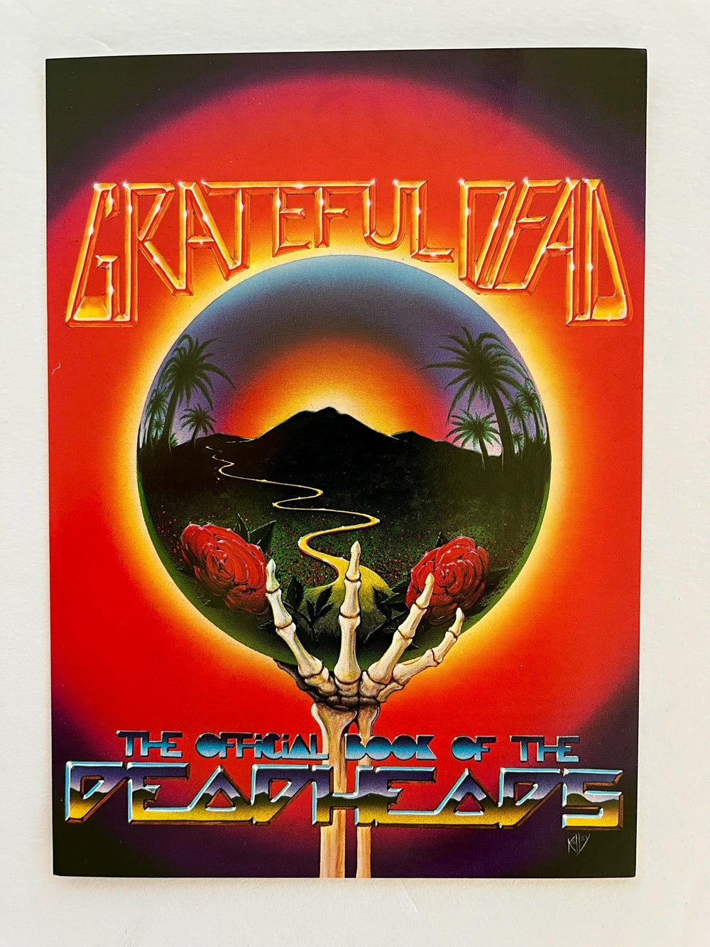 Grateful Dead Official Book of the Deadheads handbill 1983