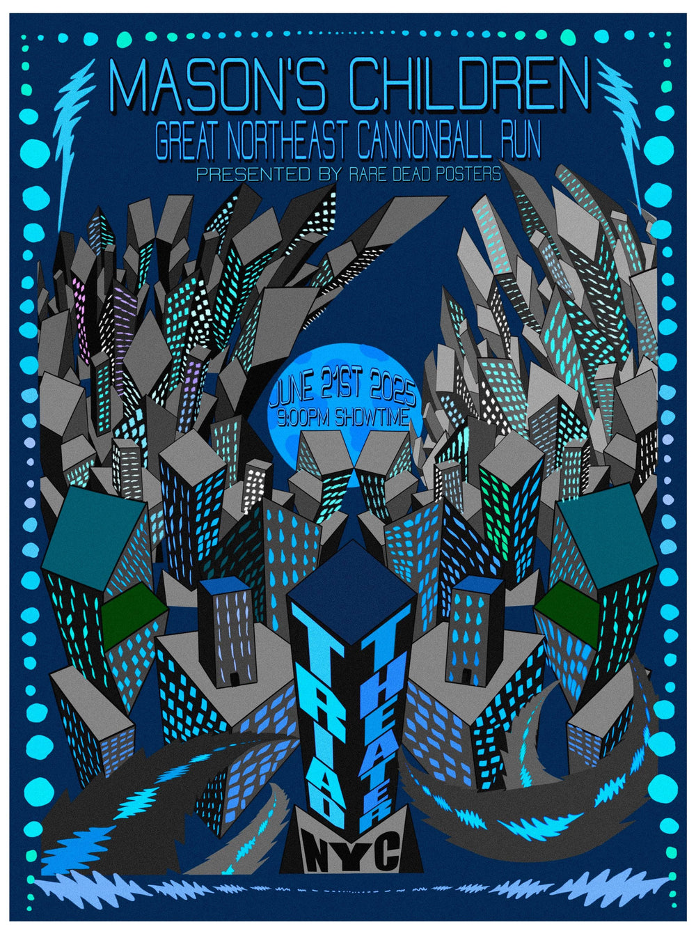 Gus Peyton Mason's Children Poster: Triad Theatre, 2025 - 11x17 Print