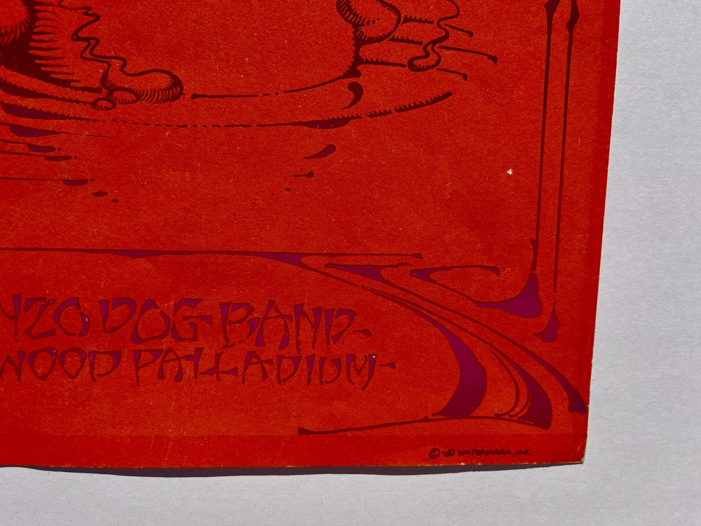 Rick Griffin The Who Hollywood Palladium 1969 AOR 3.65 Original Concert Poster