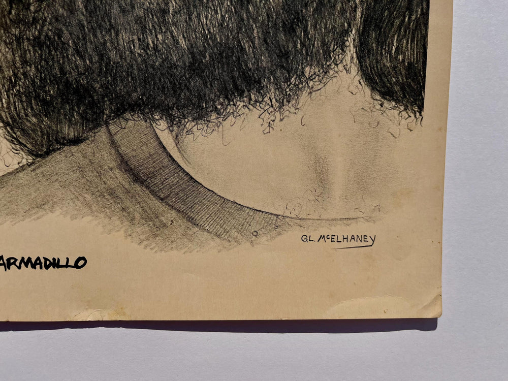 Gary McIlhenny Jerry Garcia Band Armadillo World Headquarters 1976 Original Concert Poster