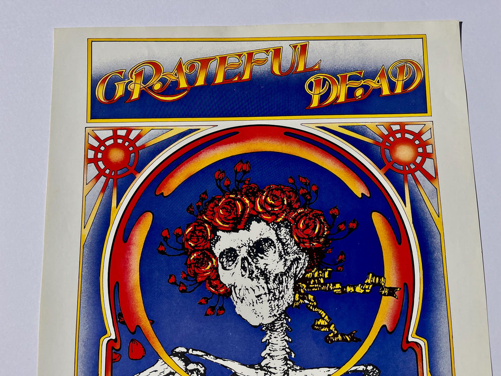 Grateful Dead The Ohio Theater 1971 Original Pre Concert First Poster Printing