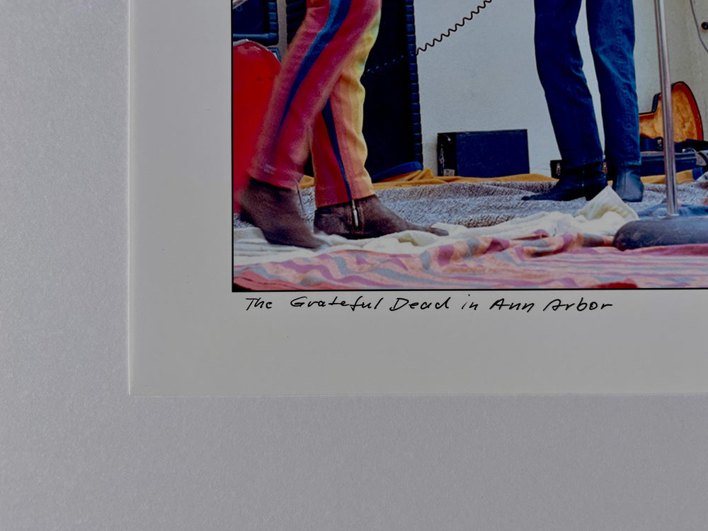 Grateful Dead Photograph Arbor Michigan 1968 Leni Sinclair