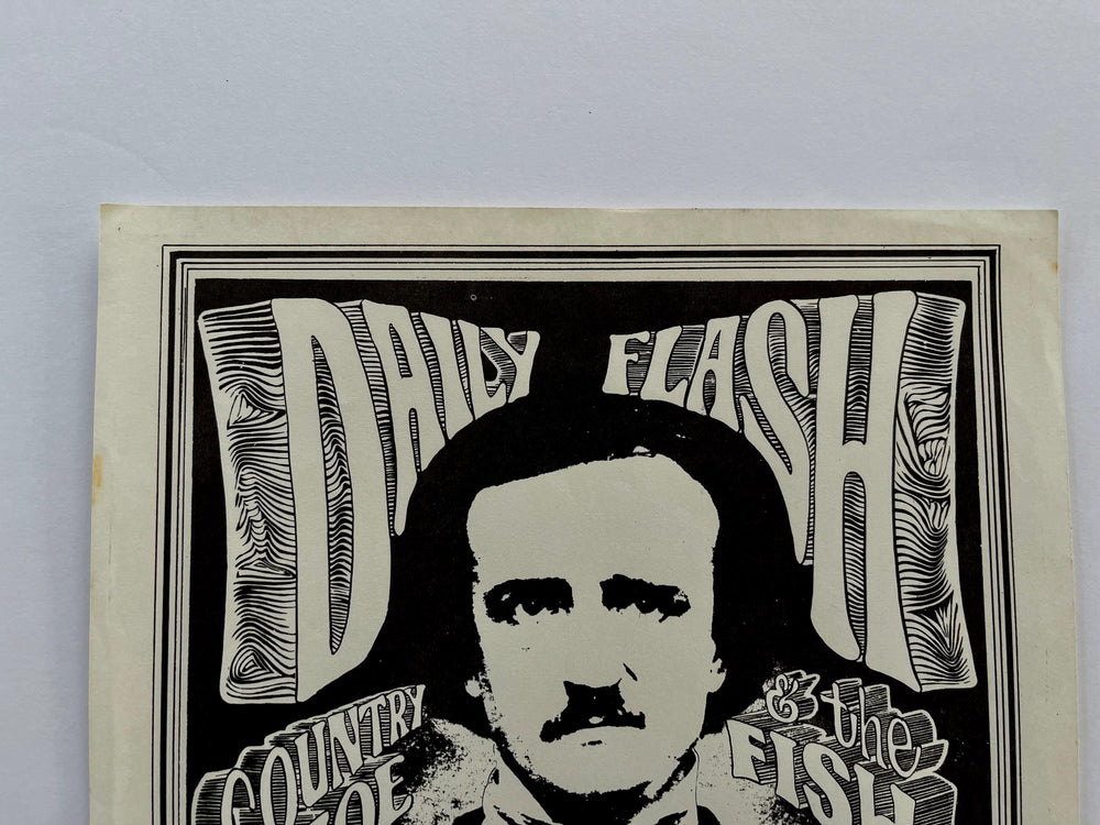 Stanley Mouse Alton Kelley Country Joe & The Fish Avalon Ballroom Original Handbill FD-31