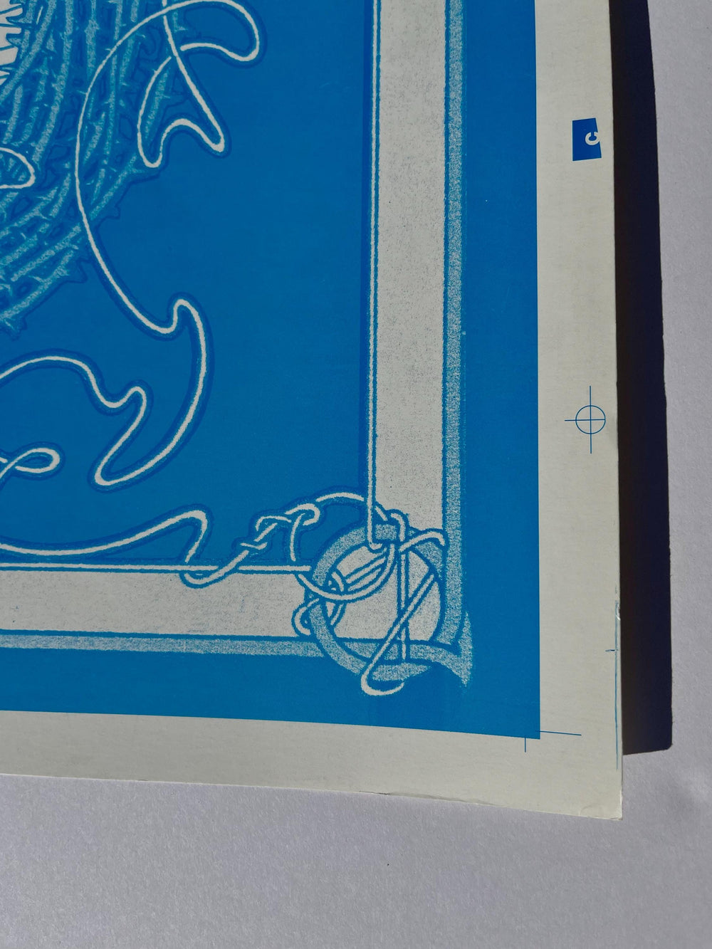 Bob Masse Mickey Hart First Printing Uncut Proof Sheet Blue Variant signed by Bob Masse