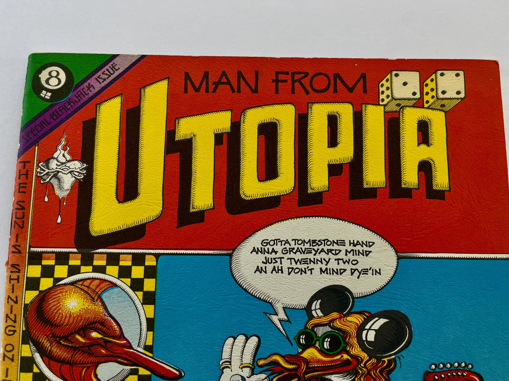 Rick Griffin Man From Utopia Comic Book 1972