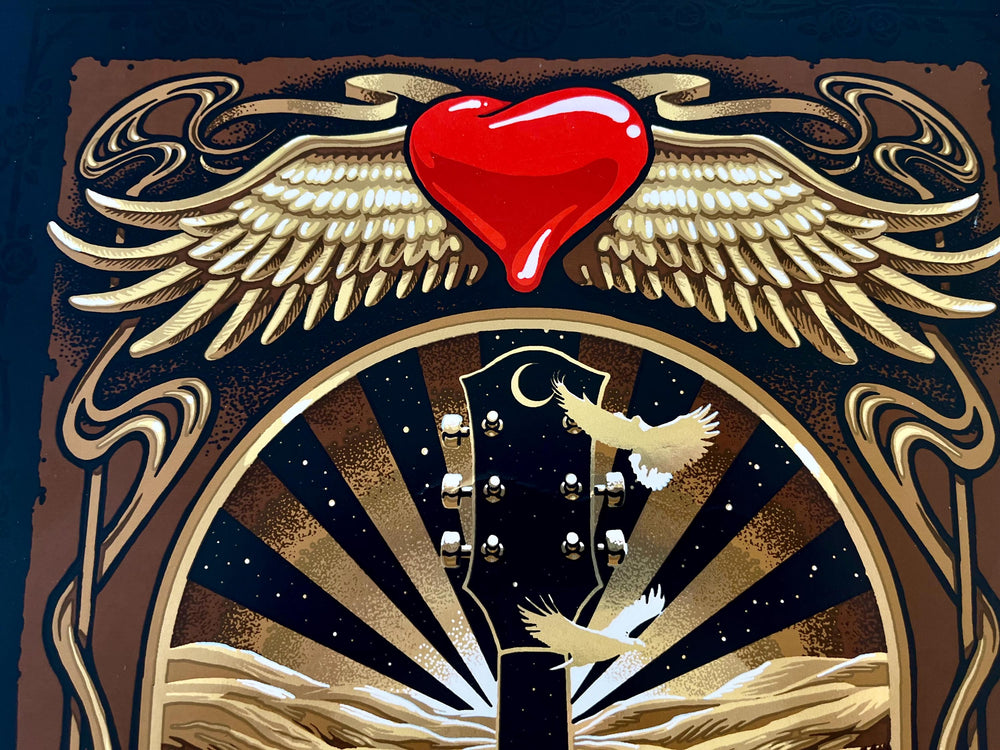 Richard Biffle Black Muddy River Limited Edition AP Signed Print