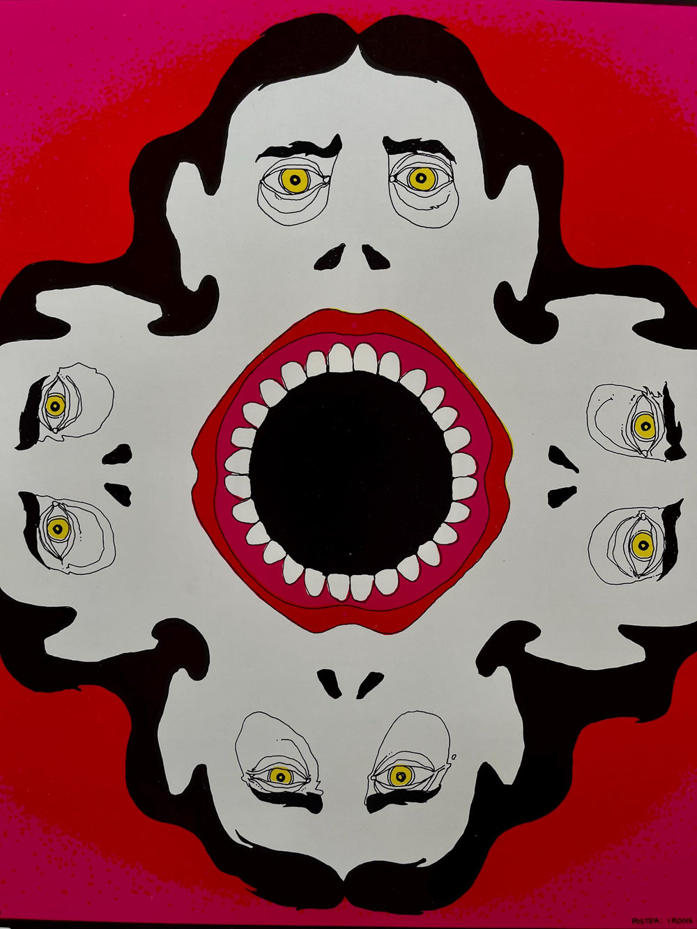 Greg Irons Albert King Fillmore West 1969 BG-161 Original Concert Poster