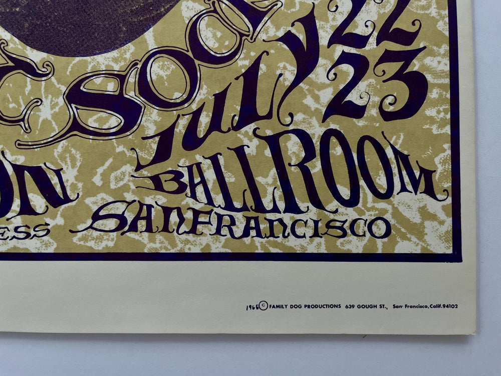 Stanley Mouse Alton Kelley Franz Stuck Jefferson Airplane Avalon Ballroom 1966 RP-4