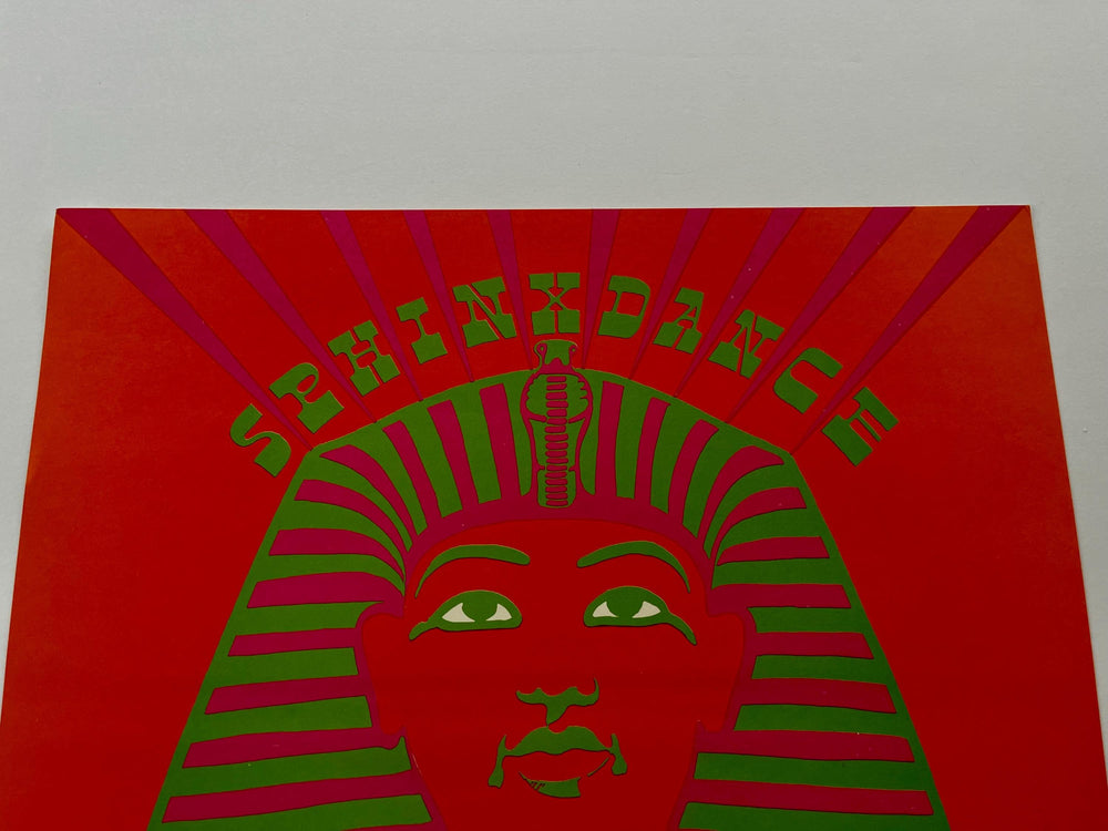 Victor Moscoso Steve Miller Blues Band Concert Poster 1967 Avalon Ballroom FD-47 Original