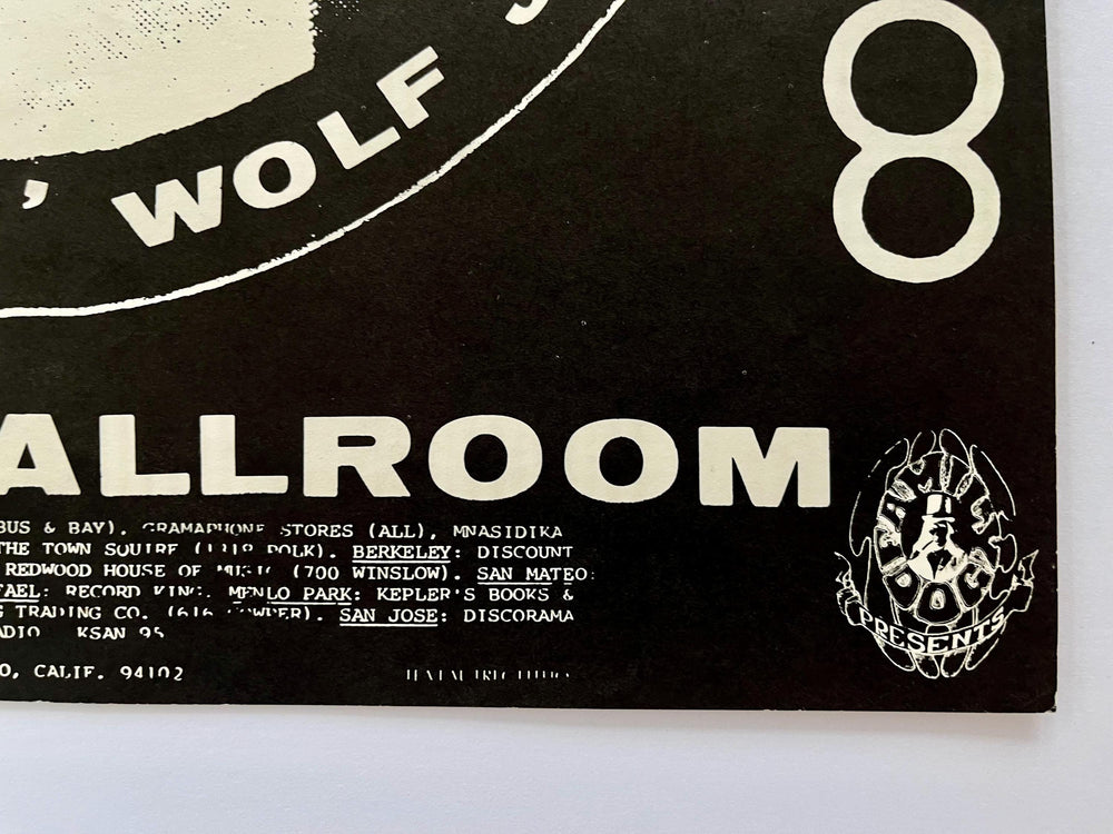 Casey Simpson Quicksilver Messenger Service Concert Poster 1968 Avalon Ballroom FD-130