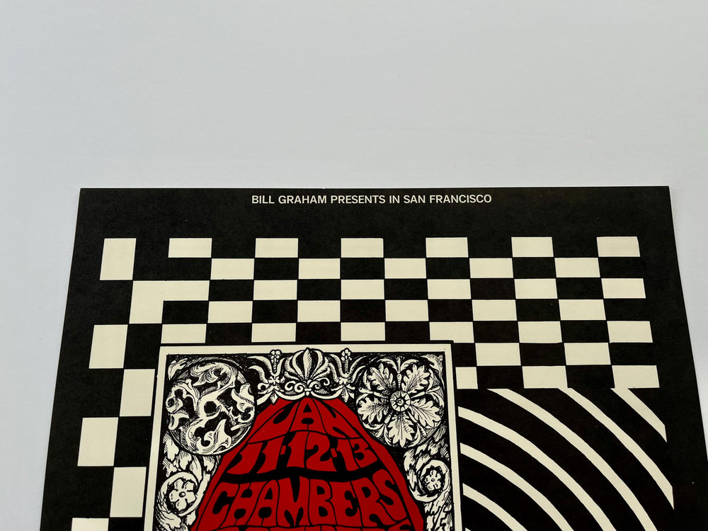 Bonnie MacLean Chambers Brothers Fillmore Auditorium 1968 BG-102 Original Concert Poster