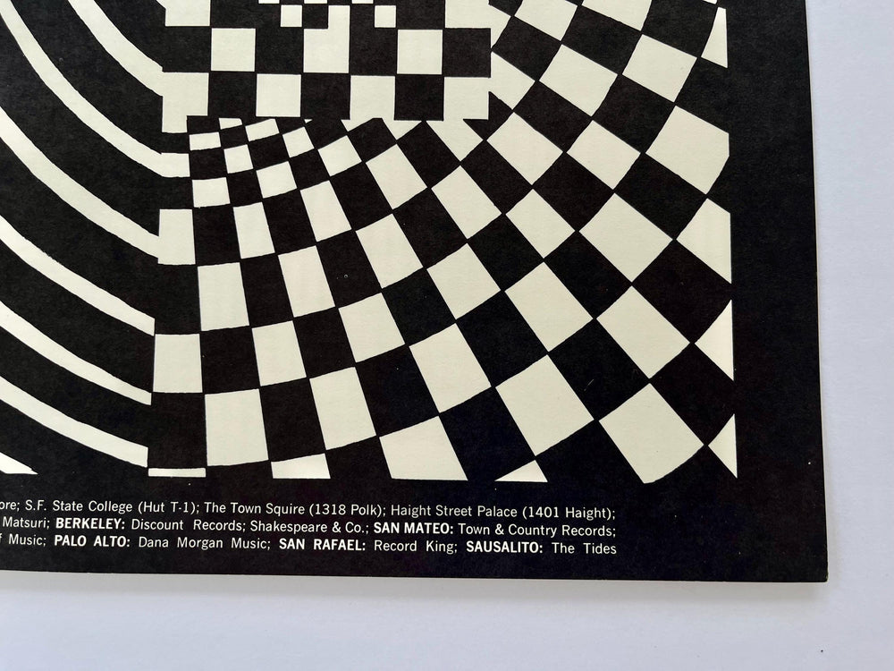 Bonnie MacLean Chambers Brothers Fillmore Auditorium 1968 BG-102 Original Concert Poster