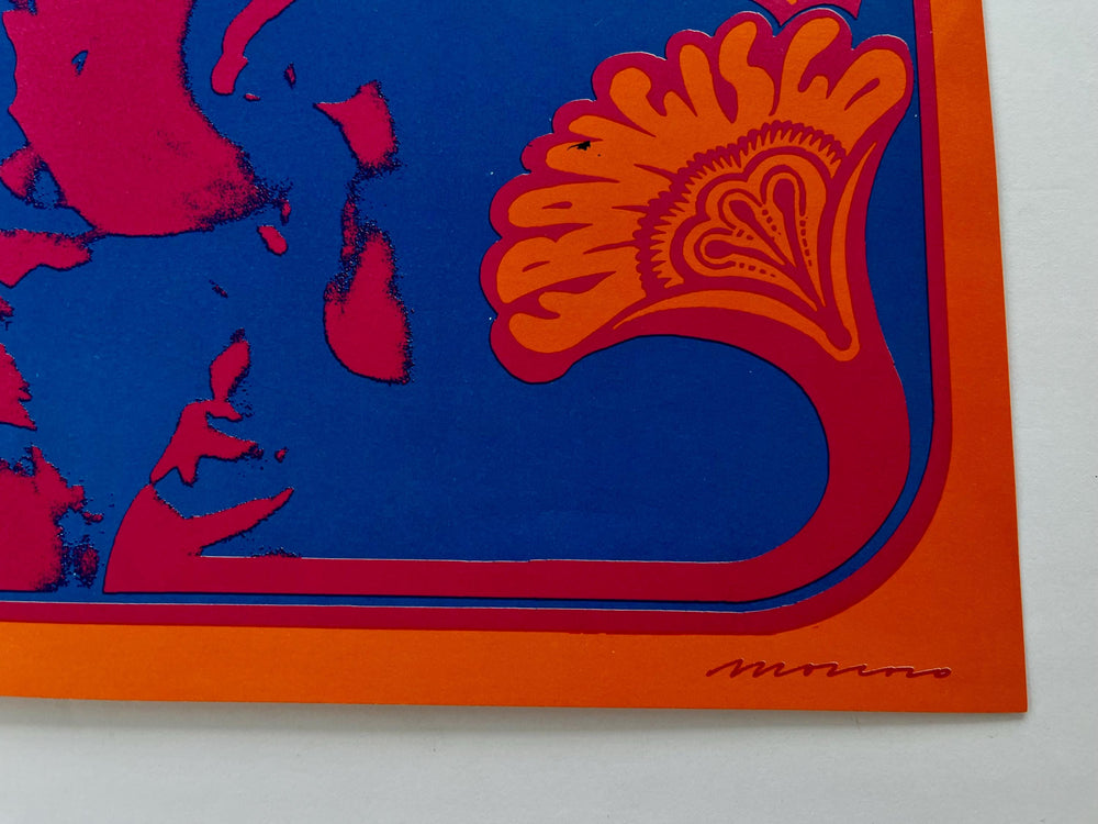 The Wildflower 1967 Victor Moscoso Original Print