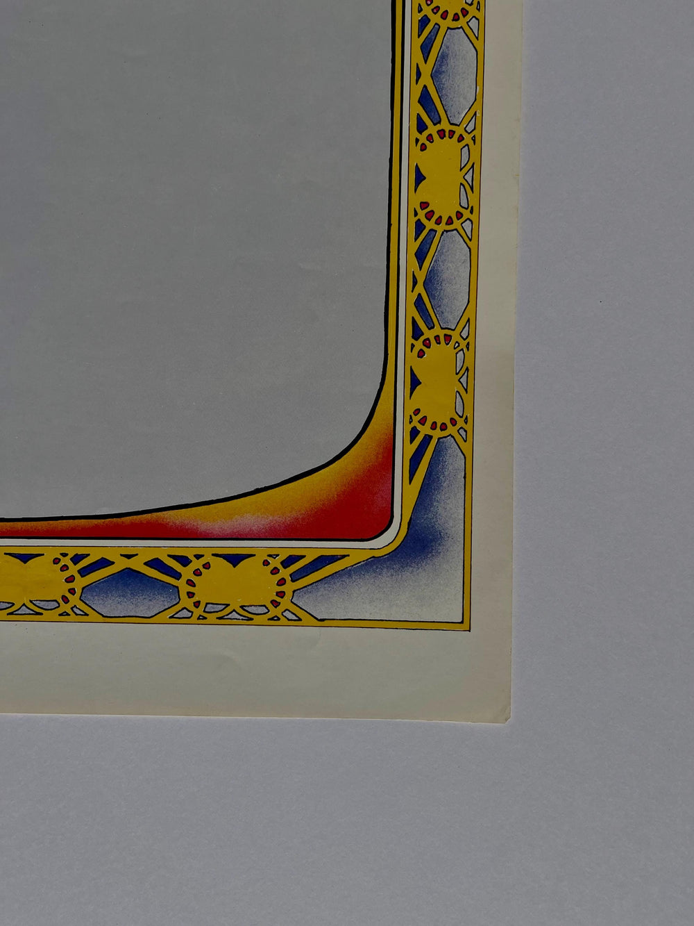 Grateful Dead The Ohio Theater 1971 Original Pre Concert First Poster Printing