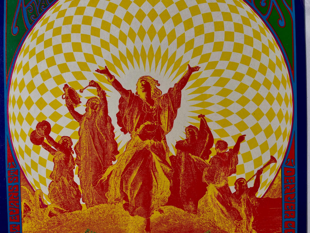 Bob Schnepf The Doors West Evans CO 1967 Original Concert Poster RP-2