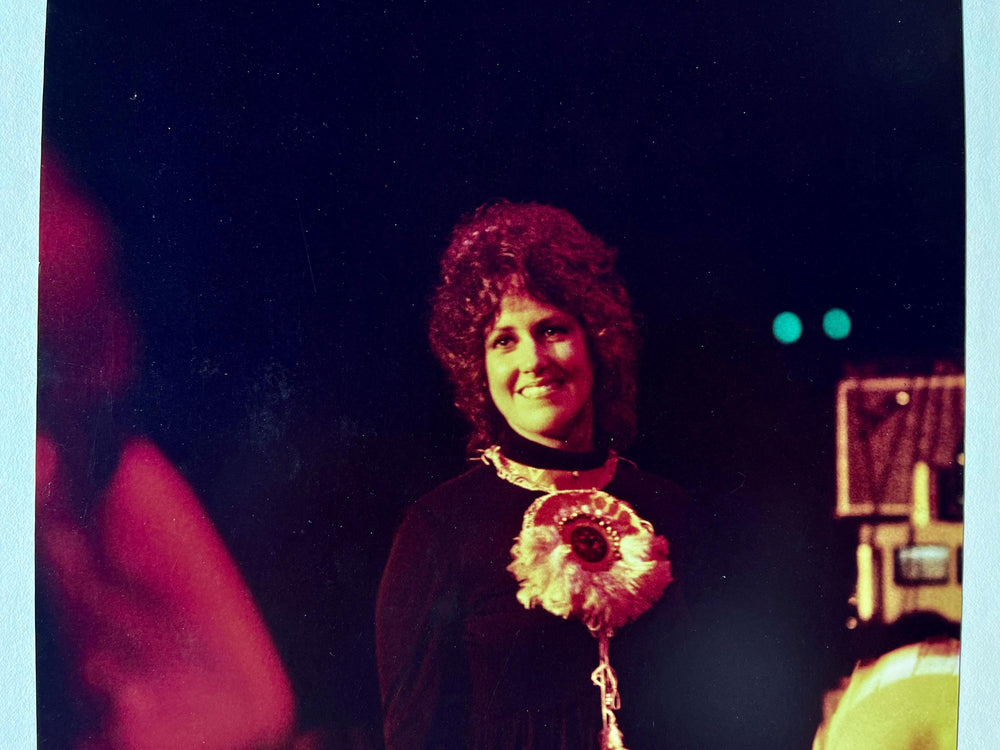 Grace Slick Jefferson Airplane 1977 Jim Marshall Signed Photograph