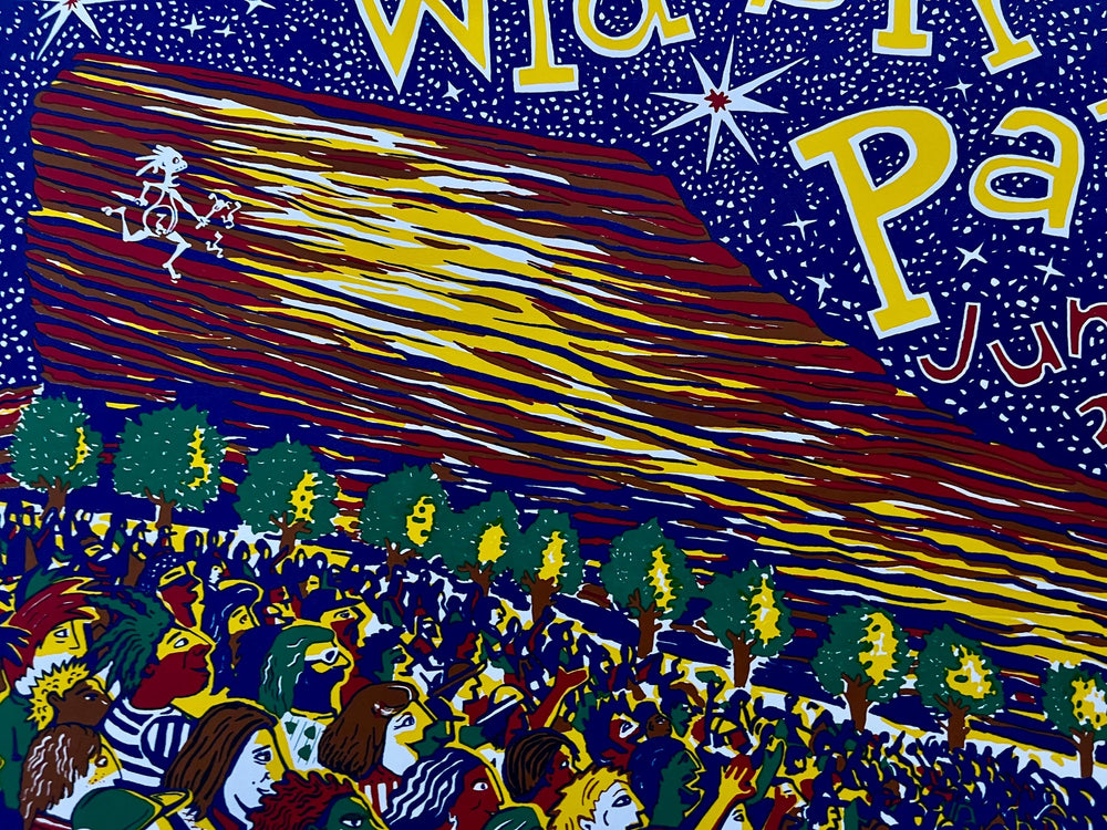 Widespread Panic Red Rocks 2023 Jim Pollock Limited Edition AE Screen Print
