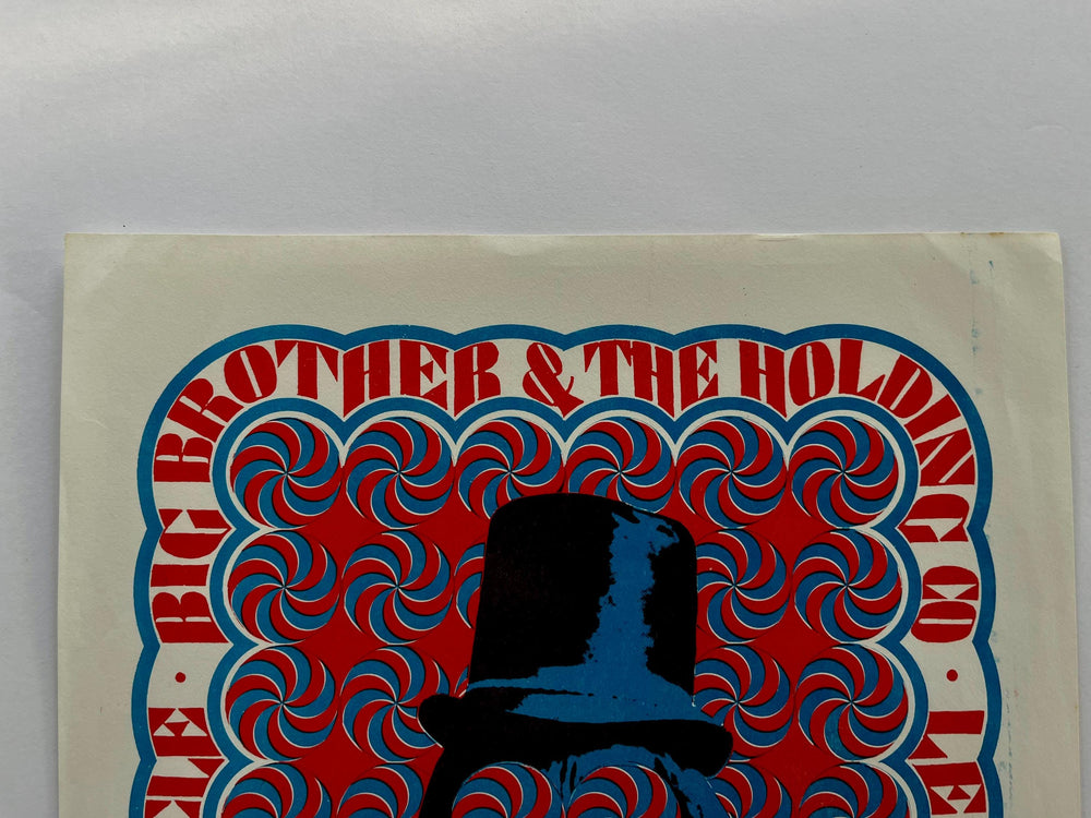Victor Moscoso Big Brother & Holding Company Avalon Ballroom 1966 Original Handbill FD-38