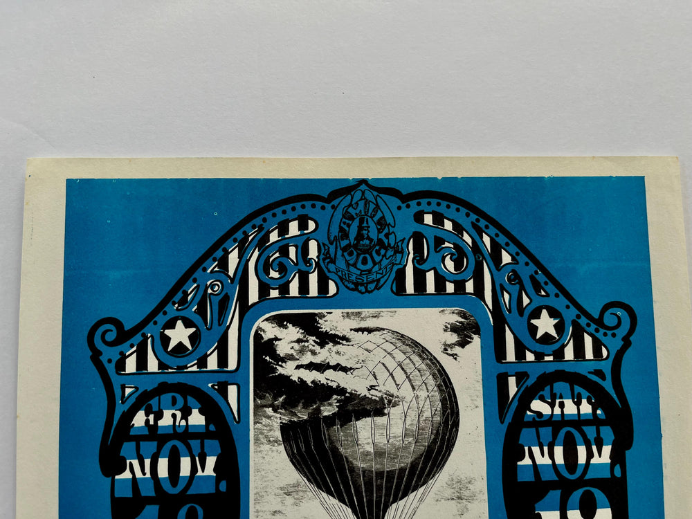 Stanley Mouse Alton Kelley Quicksilver Avalon Ballroom 1966 Original Handbill FD-35