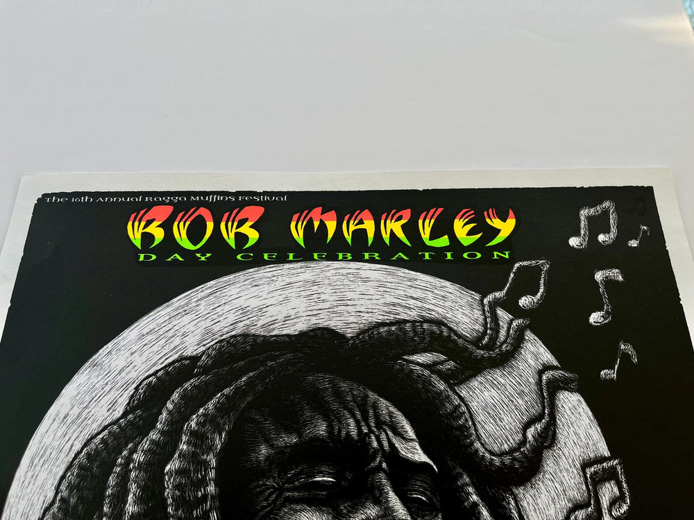 Bob Marley Day Celebration Poster 1997 Emek Long Beach Arena