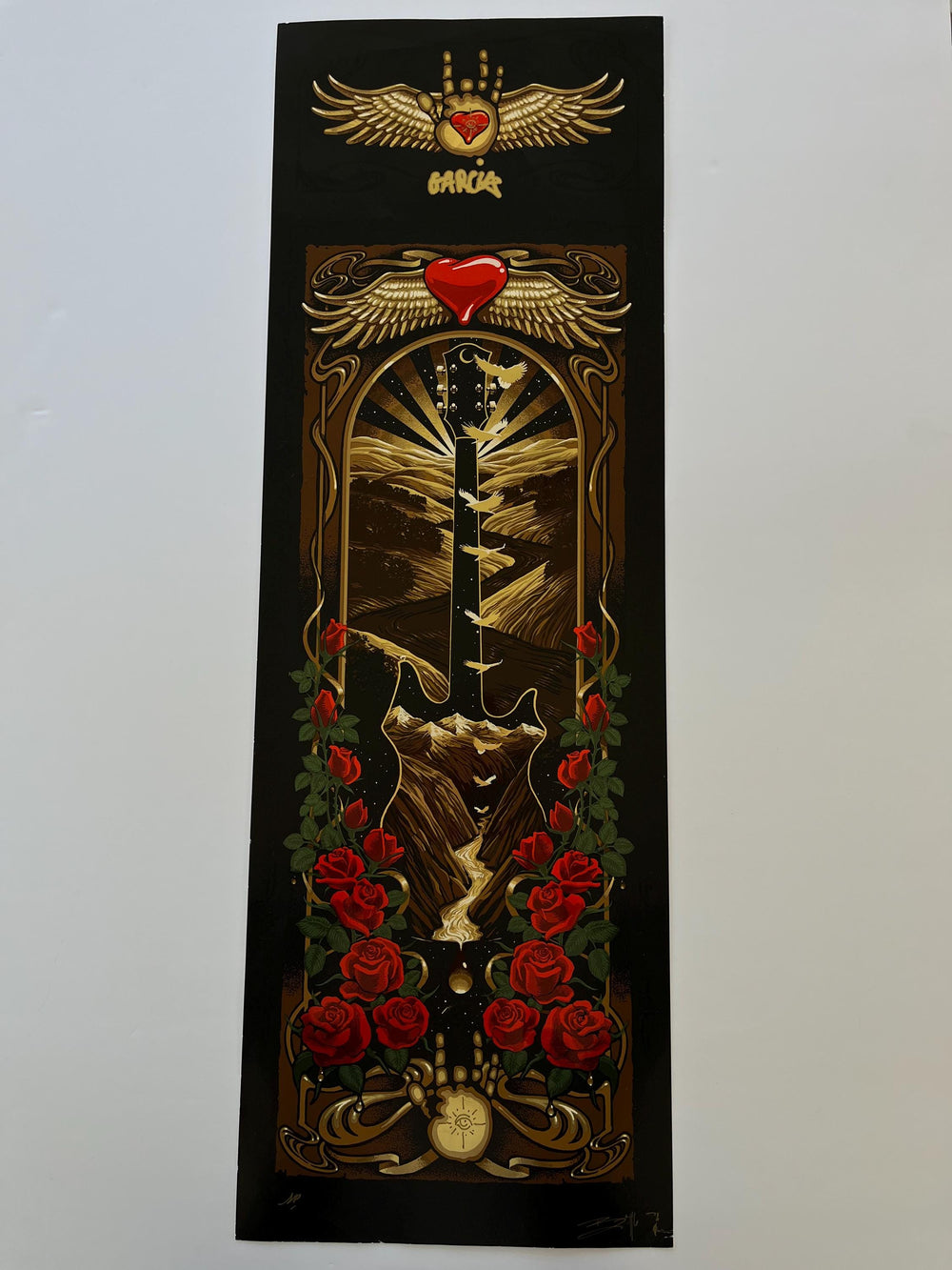 Richard Biffle Black Muddy River Limited Edition AP Signed Print