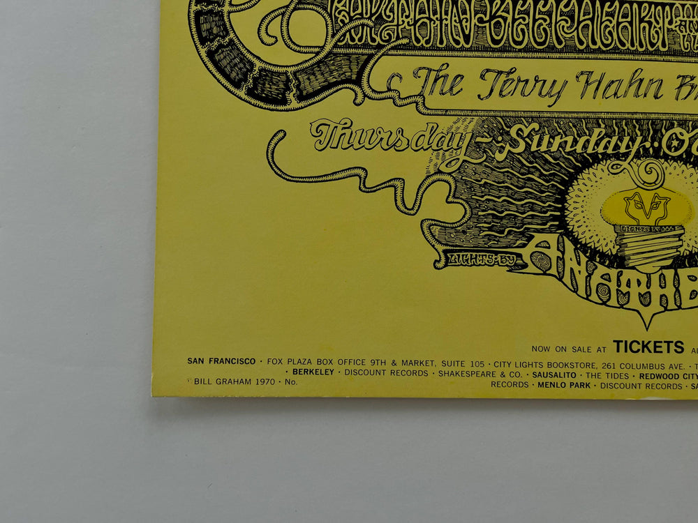 Van Morrison Fillmore West 1967 BG-251 Norman Orr Original Concert Poster