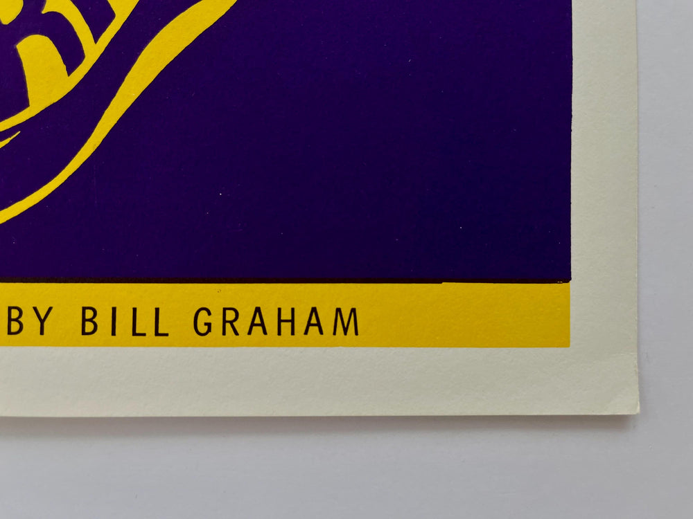 Wes Wilson Mindbenders Concert Poster 1966 Fillmore Auditorium BG-16 RP-3