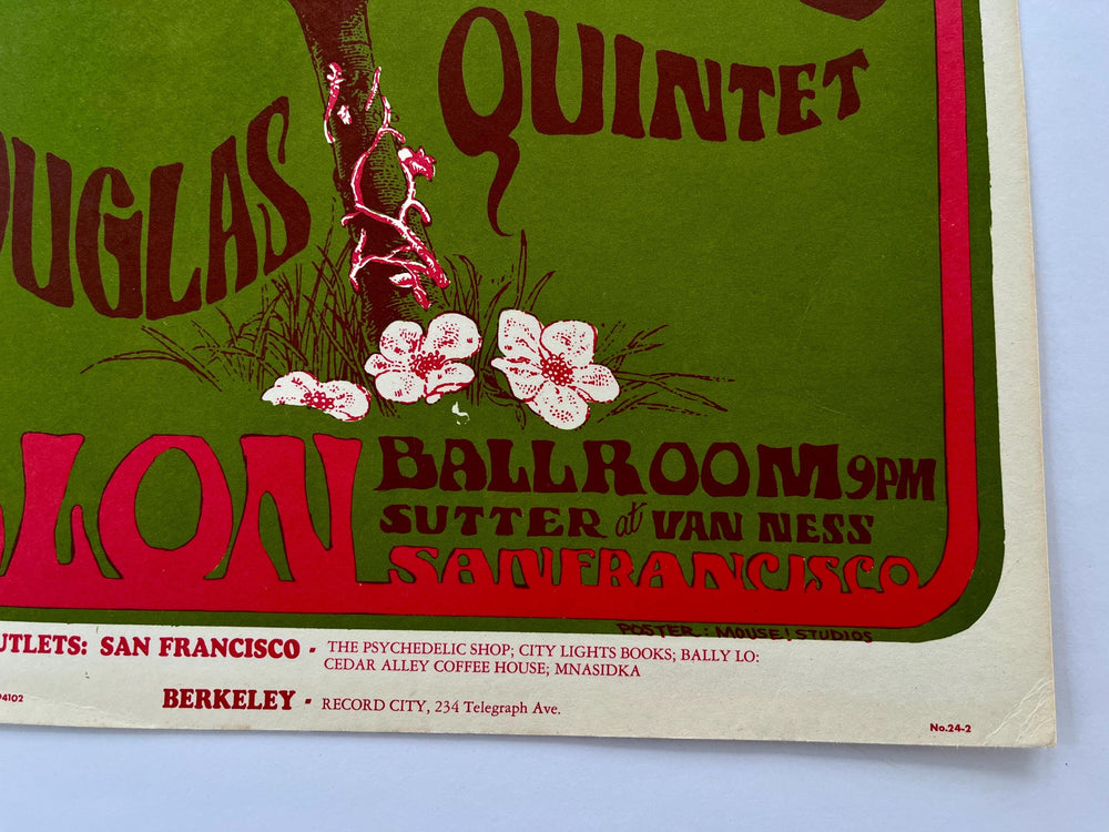 Stanley Mouse Alton Kelley 13th Floor Elevators Avalon Ballroom 1966 FD-24