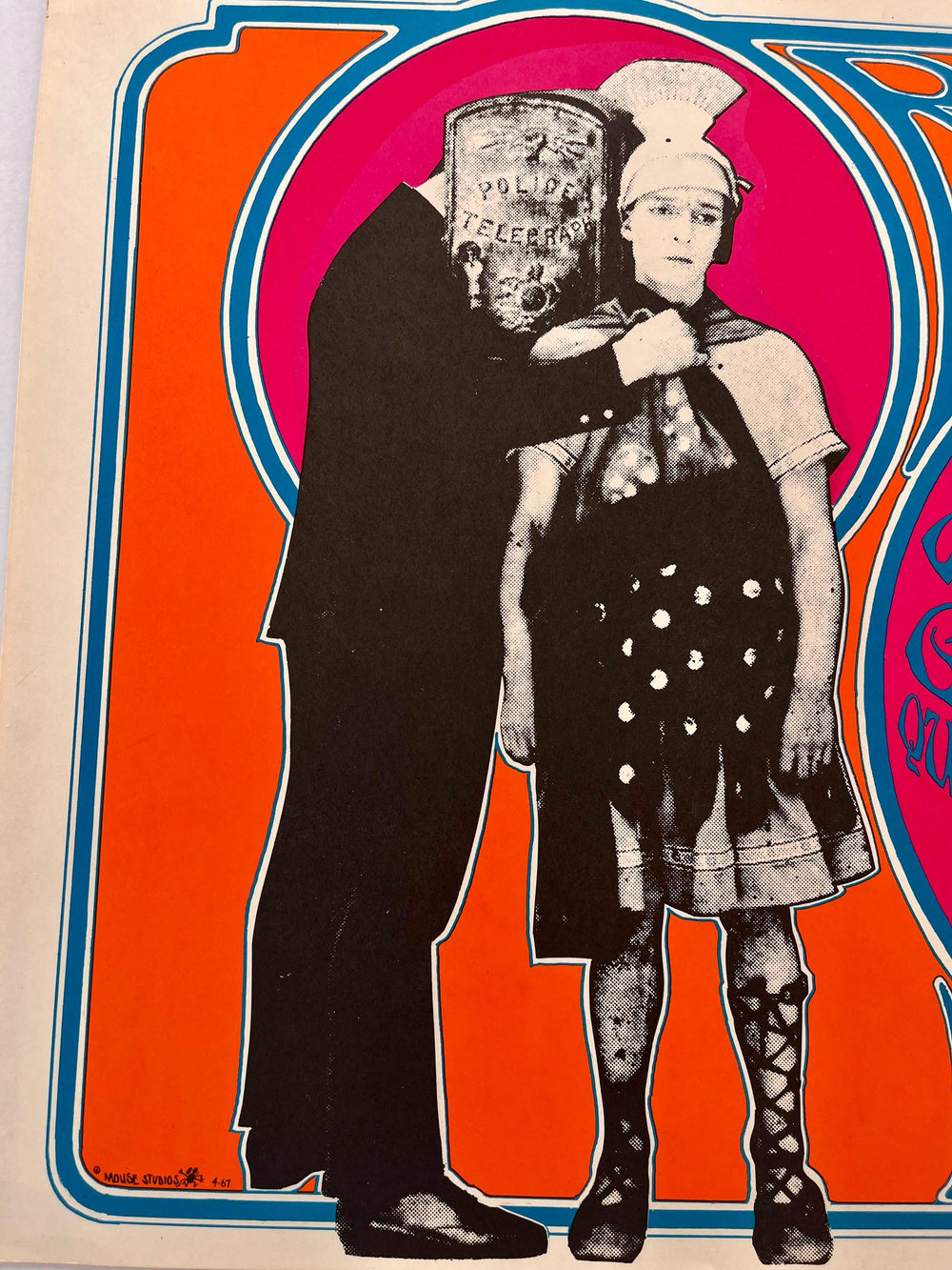 Stanley Mouse Alton Kelley Grateful Dead Fillmore Auditorium 1967 AOR 2.71