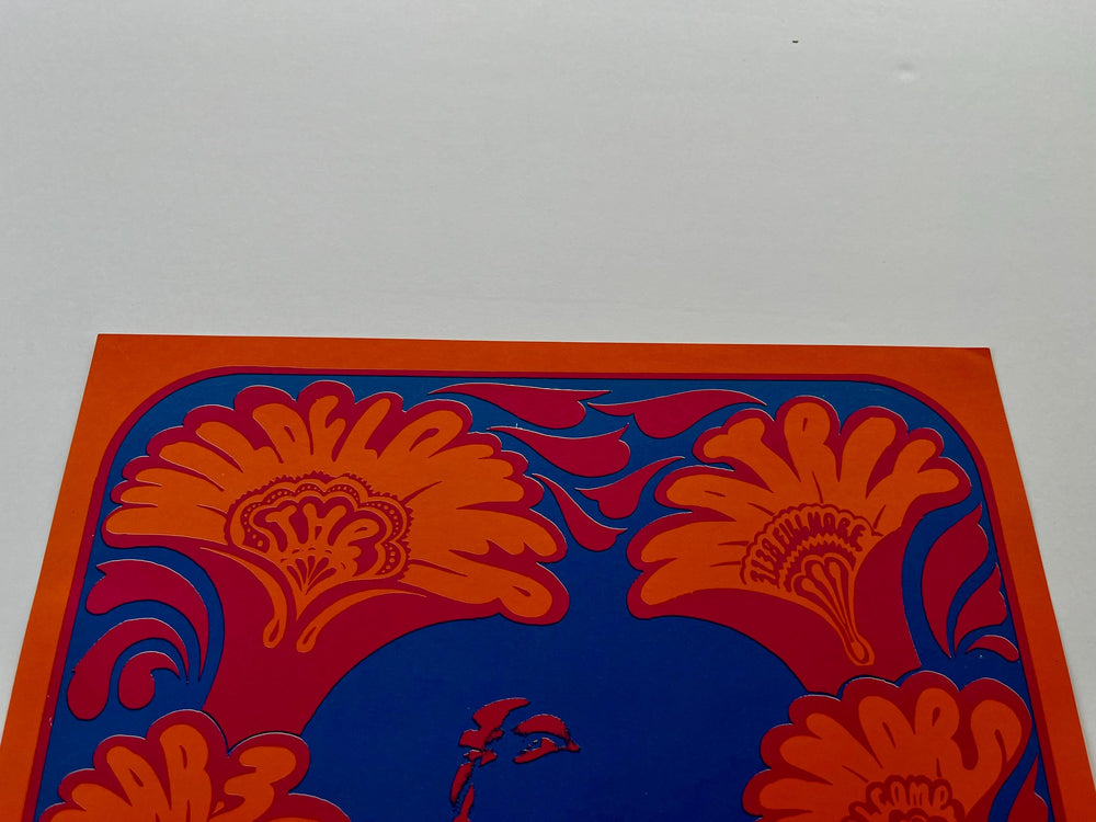 The Wildflower 1967 Victor Moscoso Original Print