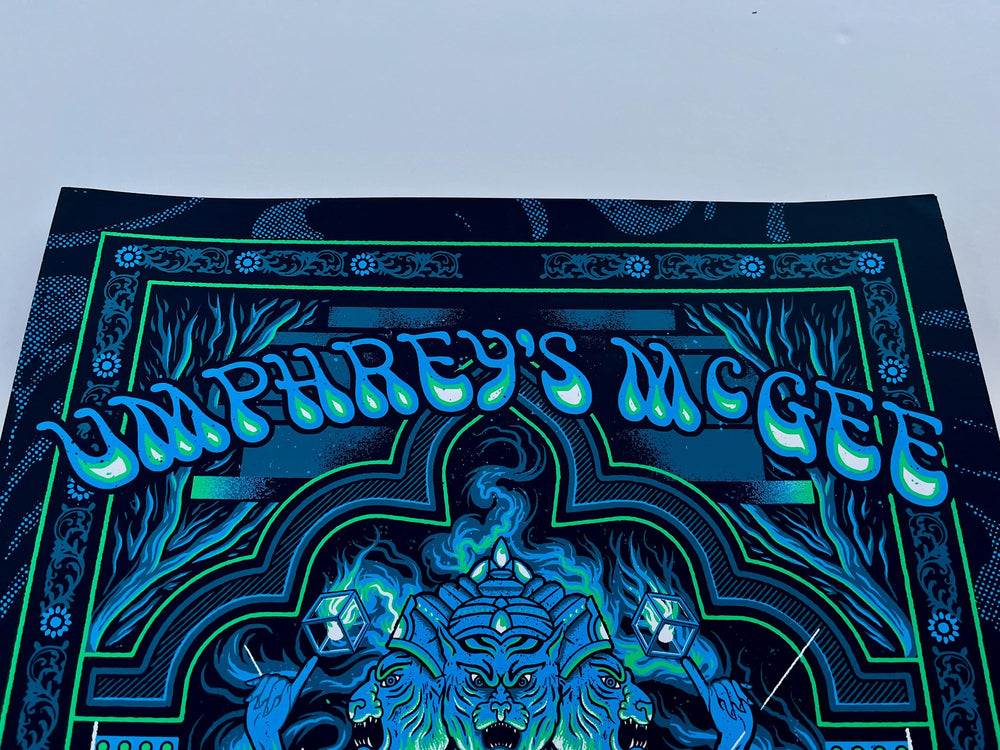 Umphrey's Mcgee Ashville N.C 2018  Paul Kreizenbeck Original Concert Poster